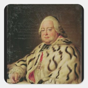 Adesivo Quadrado Retrato de Francois-Camilo de Lorena c.1769