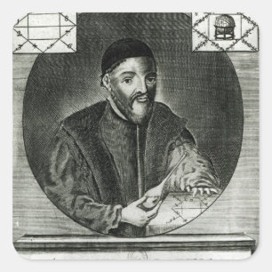 Adesivo Quadrado Retrato de Gabriel Fallopius