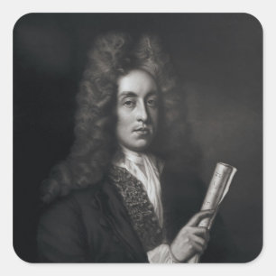 Adesivo Quadrado Retrato de Henry Purcell