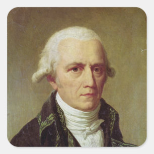 Adesivo Quadrado Retrato de Jean-Baptiste de Monet