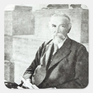 Adesivo Quadrado Retrato de P. L. Sclater,