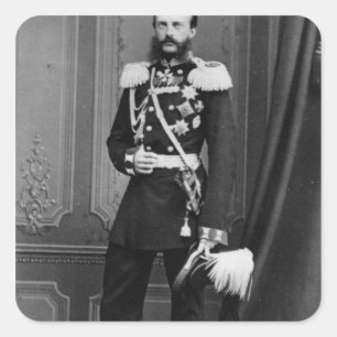 Adesivo Quadrado Retrato do duque grande Michael Nikolaevich