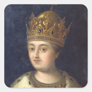 Adesivo Quadrado Retrato do Sophia regente, 1772