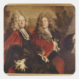 Adesivo Quadrado Retrato do vereador Hugues Desnots