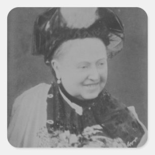 Adesivo Quadrado Retrato Jubilar da Rainha Vitória (1819-1901) L