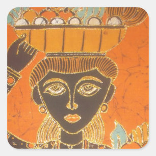 Adesivo Quadrado Retro Bonito Van Gogh Vintage Lady Portrait.jpg