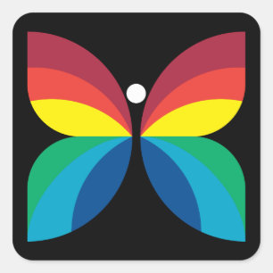 Adesivo Quadrado Retroativo 1966-1974