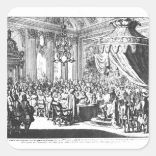 Adesivo Quadrado Revogação do Edito de Nantes