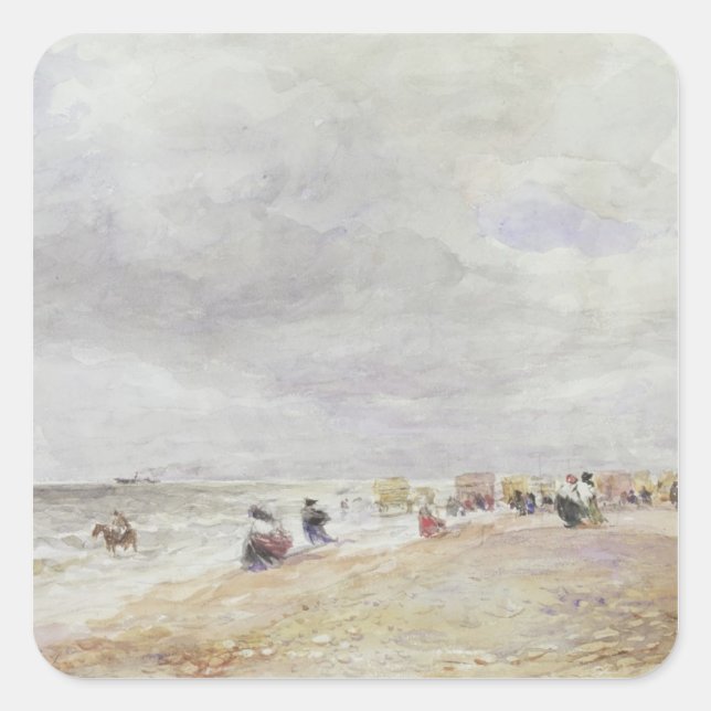 Adesivo Quadrado Rhyl Sands (Frente)