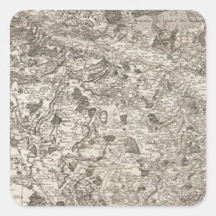 Adesivo Quadrado Richelieu, Saumur