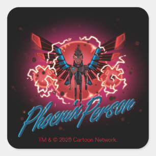 Adesivo Quadrado RICK E MORTY™ Pessoa Phoenix