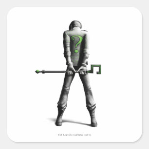 Adesivo Quadrado Riddler