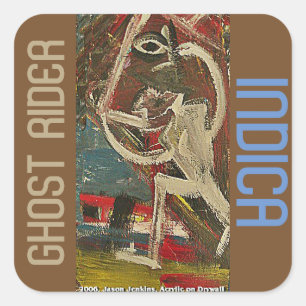 ADESIVO QUADRADO RIDER INDICA GHOST