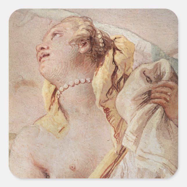 Adesivo Quadrado Rinaldo Abandoning Armida (Frente)