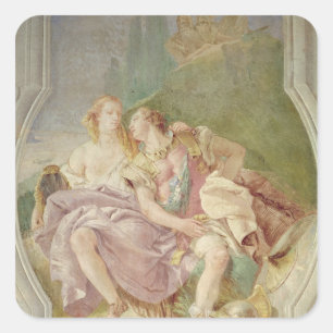 Adesivo Quadrado Rinaldo Enchanted por Armida