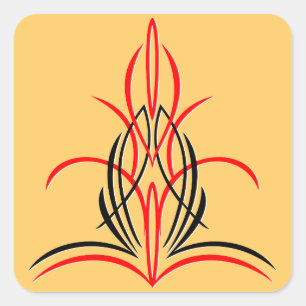 Adesivo Quadrado Riscas