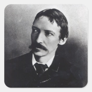 Adesivo Quadrado Robert Louis Stevenson