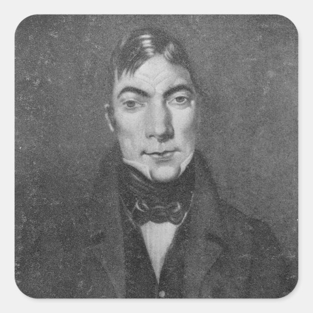 Adesivo Quadrado Robert Owen (Frente)