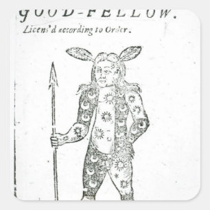 Adesivo Quadrado Robin Goodfellow