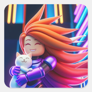 Adesivo Quadrado Roblox T-Shirt