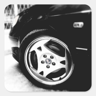 Adesivo Quadrado Roda Aero de Saab (klingon)