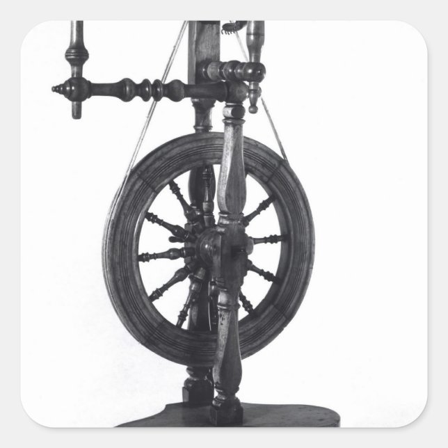 Adesivo Quadrado Roda de giro (Frente)