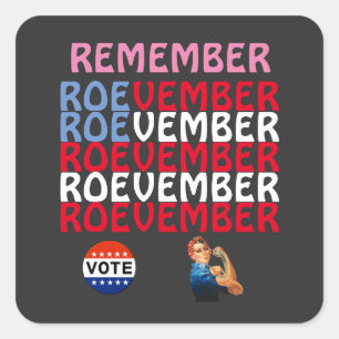 Adesivo Quadrado ROEVEMBER Sticker