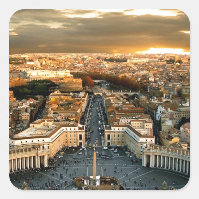 Adesivo Quadrado Roma (Frente)