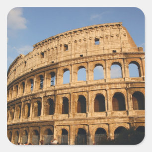 Adesivo Quadrado Roman Art. O Colosseum ou o Flavian 3