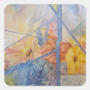 Adesivo Quadrado Romance