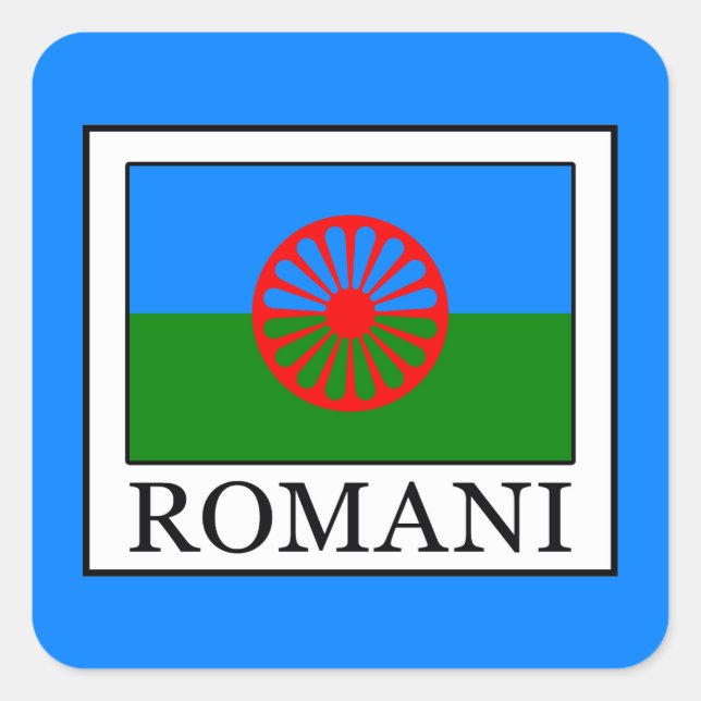 Adesivo Quadrado Romani (Frente)