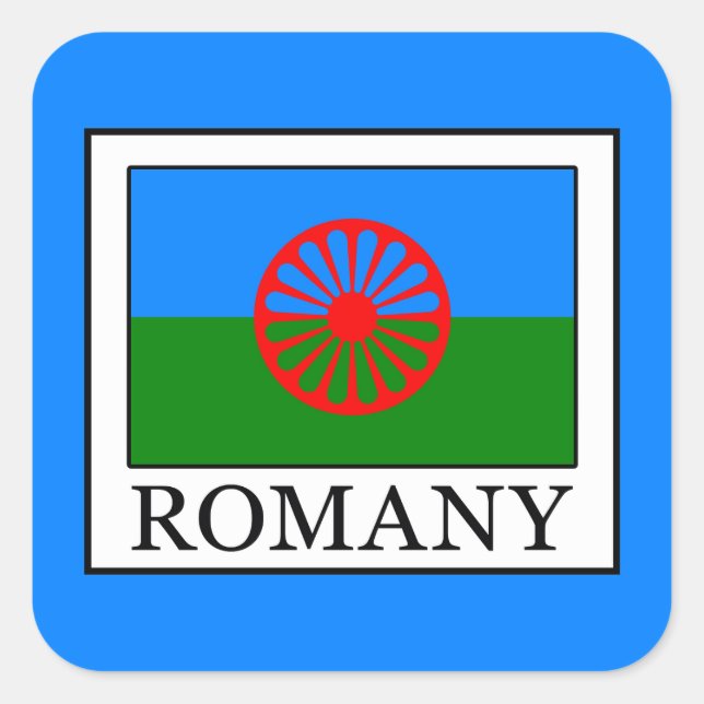 Adesivo Quadrado Romany (Frente)