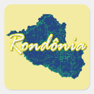 Adesivo Quadrado Rondonia