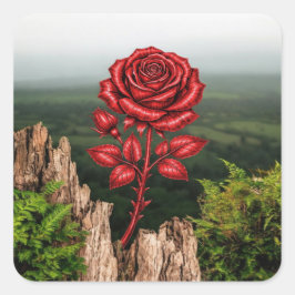Adesivo Quadrado Rosa