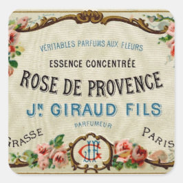 Adesivo Quadrado Rosa de Provider a French Perfume