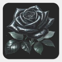 Rosa Gótica Preta
