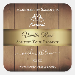 Adesivo Quadrado Rotulagem de embalagem de produtos de grão de mad