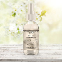 Rótulo cosmético de sabão de folha de cor de pérol