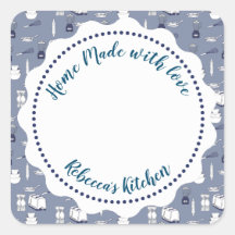 Rótulo de Lata de Geleia | Pote Mason Caseiro