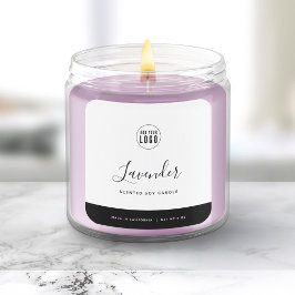 Adesivo Quadrado Rótulo de Produto de Contraste de Cores Editáveis