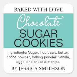 Adesivo Quadrado Rótulo Personalizado de Homemade HM001_03sqv2