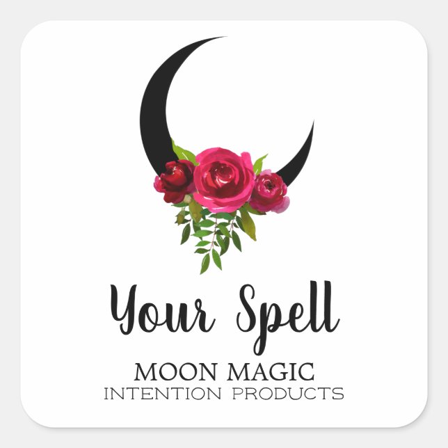 Adesivo Quadrado Rótulos Para Jares De Espelho (Frente)