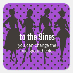 Adesivo Quadrado Roupa sewing da silhueta do teste padrão do