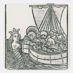 Adesivo Quadrado Rua. Brendan e Siren