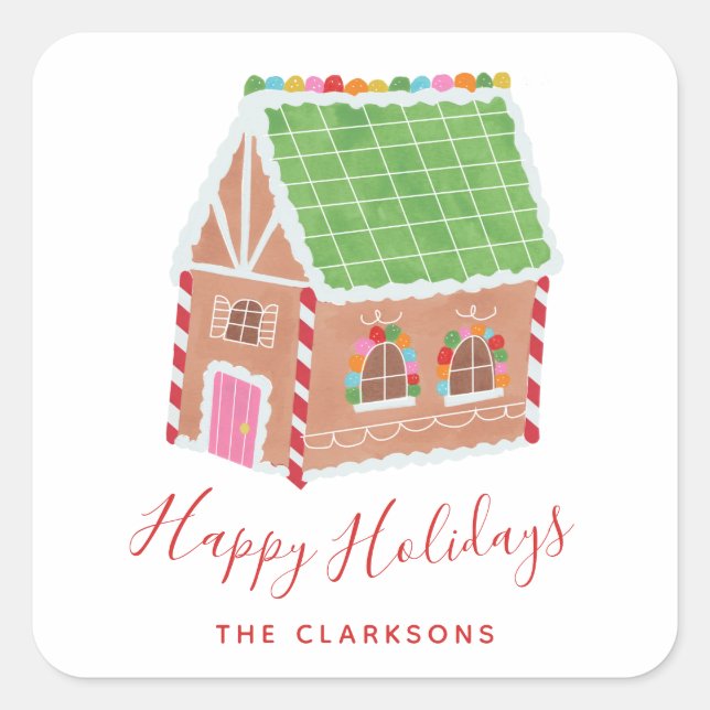 Adesivo Quadrado Rua Gingerpão (Frente)