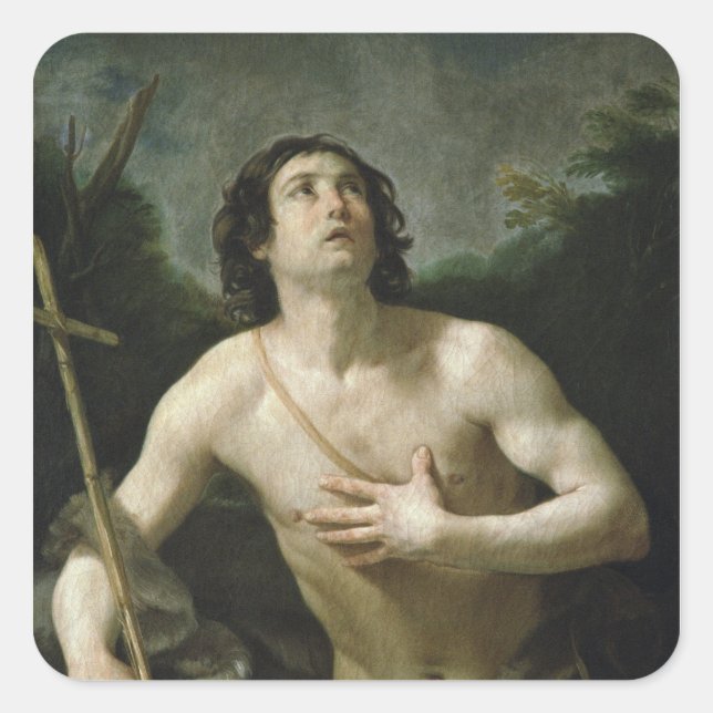 Adesivo Quadrado Rua John Baptist, c.1635-40 (Frente)
