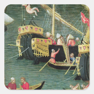 Adesivo Quadrado Rua. Nicholas Salva Mira da Fome