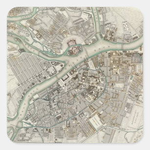 Adesivo Quadrado Rua Petersburg