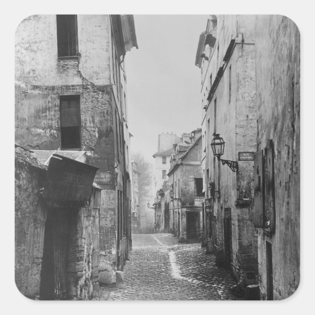 Adesivo Quadrado Rue Traversine (Frente)