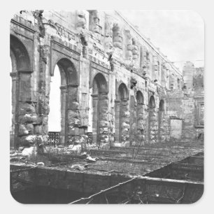 Adesivo Quadrado Ruínas do DES Comptes de Cour